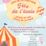 Fête de l’école Jean de la Fontaine