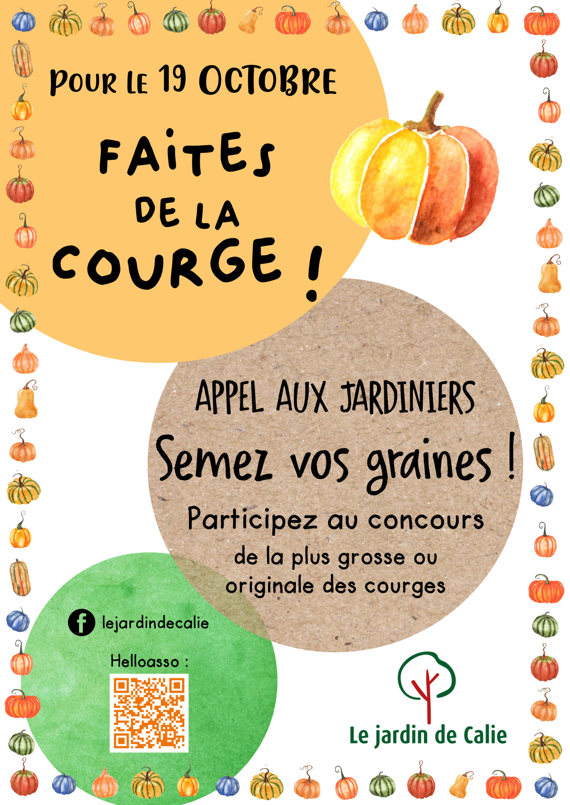 Jardin de Calie - La Fête de la Courge