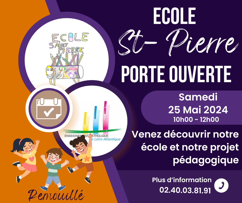 Journée Porte Ouverte - Ecole Saint Pierre