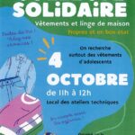 COLLECTE SOLIDAIRE - Dans le cadre de "Remouillé Propre"