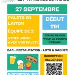TOURNOI DE PALETS - LE P'TIT MONDE DE THIAGO - ESPACE DE LA MAINE REMOUILLÉ