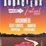 Festival LES AUDACIEUX - Samedi 13 Juin 2026 - Espace de la Maine