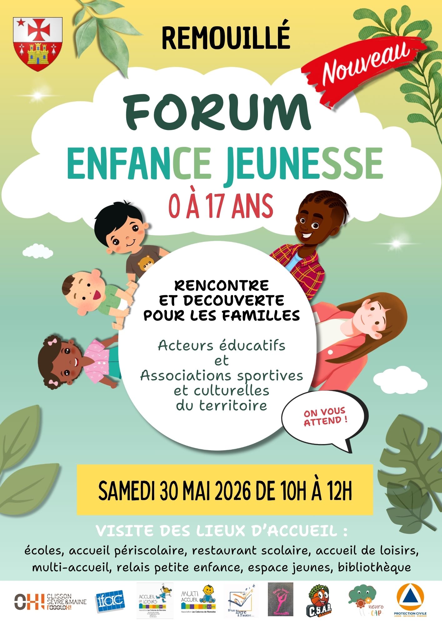 Forum enfance jeunesse - de 0 à 17 ans
