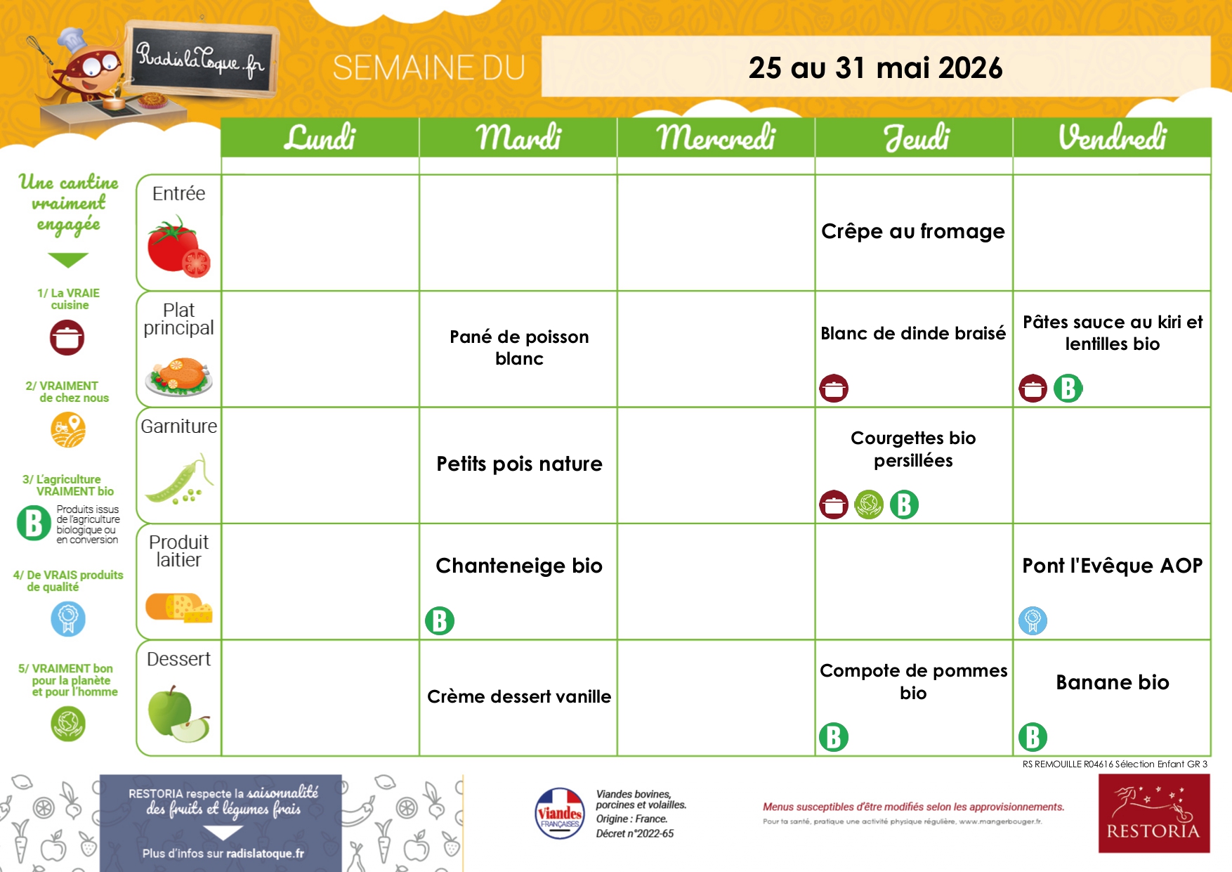 Menu sem 22
