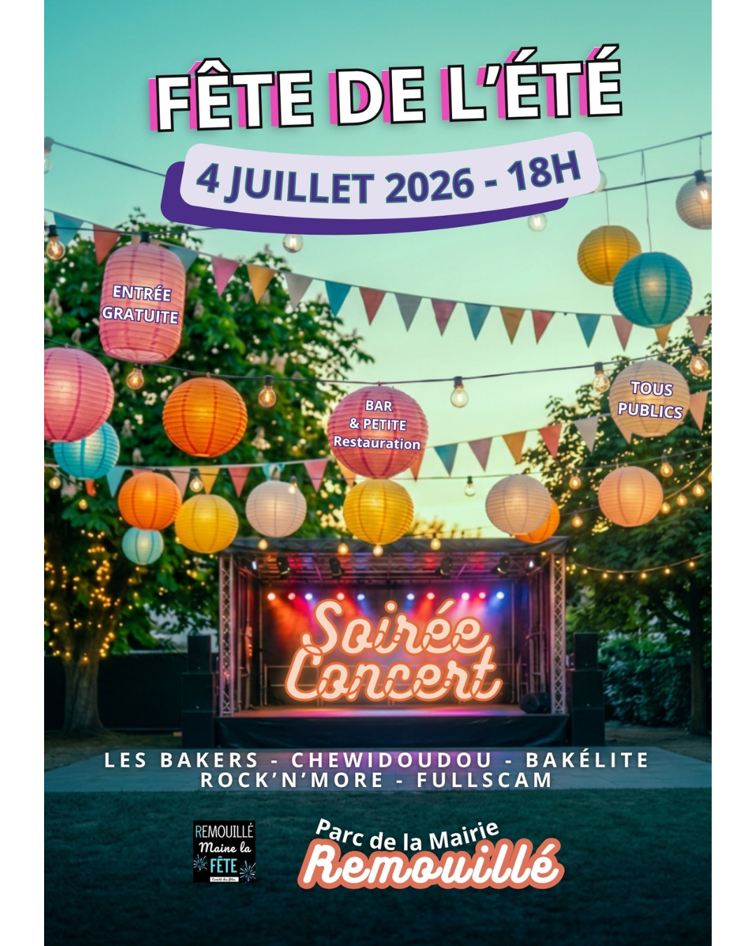 Fête de l'été - Remouillé Maine la Fête