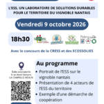 Rencontre - L'ESS, un laboratoire de solutions durables pour le territoire du vignoble nantais
