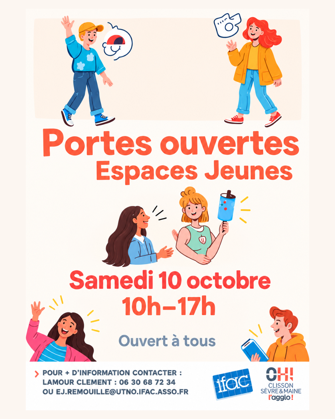 [IFAC - Espace Jeunes] Portes ouvertes