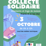 Collecte solidaire dans le cadre de "Remouillé Propre"
