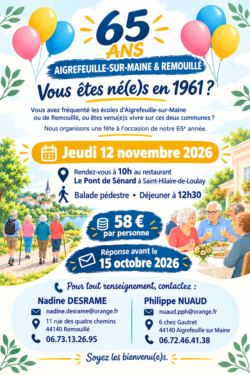 Vous êtes né(e)s en 1961 ?
