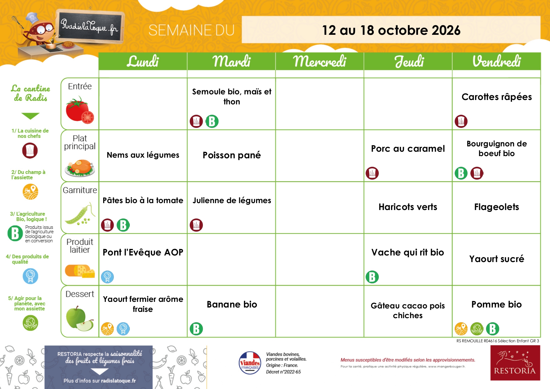 Menu sem 42